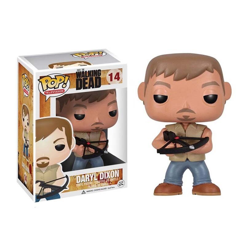 Funko Pop The Walking Dead Action figurine jouet Michonne Daryl Negan Hershel Glenn 9cm PVC jouets pour enfants anniversaire cadeau de noël