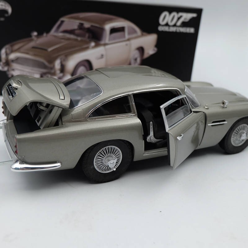 Hotwheel 1:18 édition Aston-Martins DB5 Goldfinger 007 JAME BONDs BLY20 modèle de voiture moulé sous pression jouet cadeau avec boîte d'origine