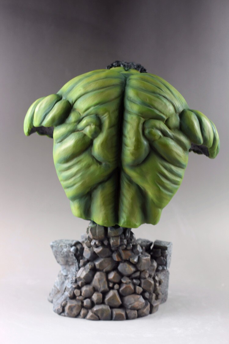 [Drôle] 30cm 1/4 heros vert géant coloriage résine action figure statue jouets vert homme Collection modèle bureau décoration cadeau