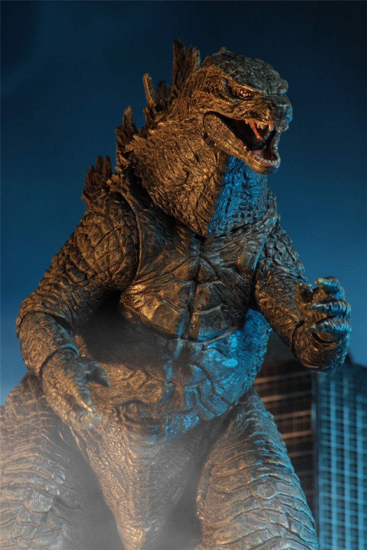 BANDAI Godzilla 2019 film Injection d'énergie nucléaire Version SHM Godzilla monstre modèle de téléphone portable main à faire