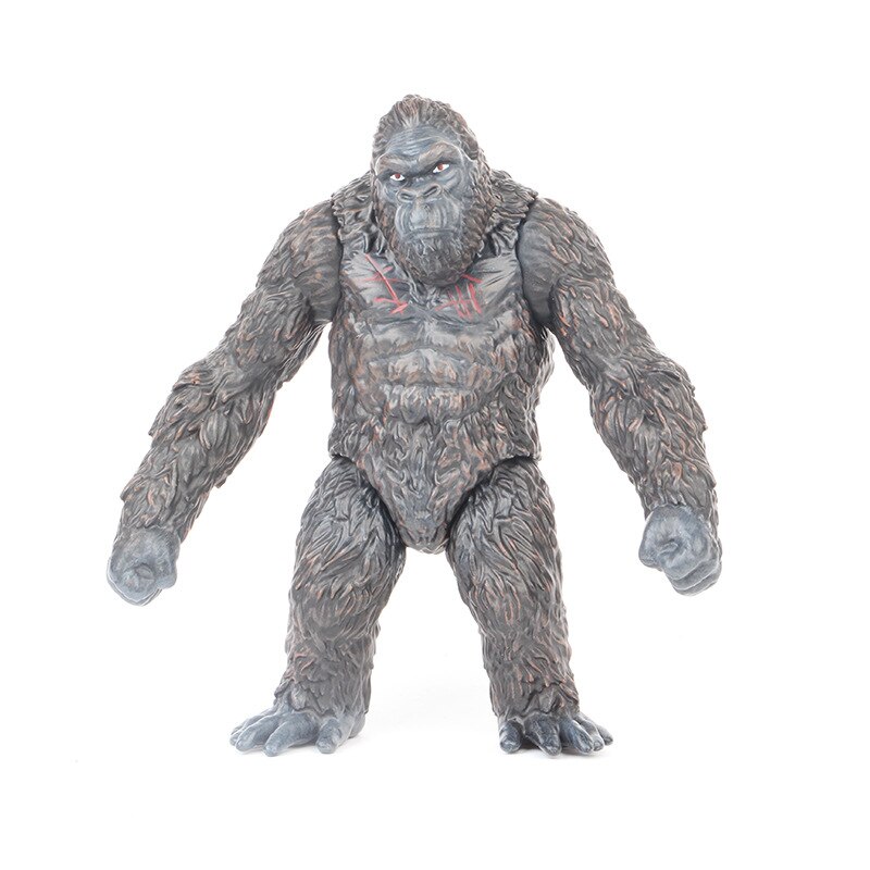 Godzilla Vs King Kong Skeletschedel Eiland gorille monstres Anime figurine modèle Gemonteerd Speelgoed enfants halloween cadeau