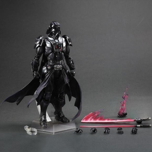 Hasbro Star Wars figurines d'anime modèle dark vador PVC jouer Art Kais modèle jouets Action figurales à collectionner Anakin Skywalker 28cm