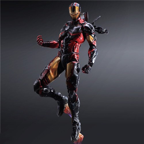 Marvel Anime Figures Ironman Play Art Kais Avengers: Endgame Action Figural Model Doll Spiderman Hulk Brinquedos Juguetes Figma