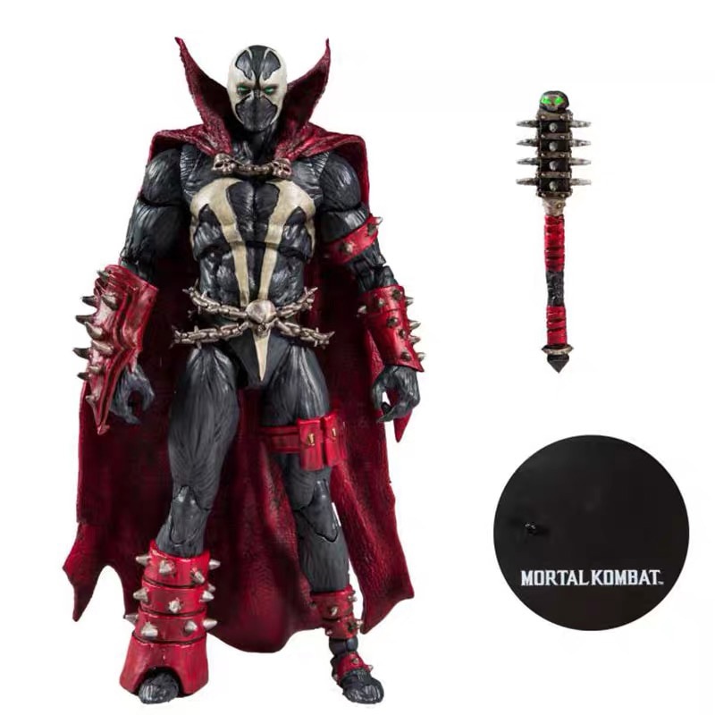 Figurine Mortal Kombat Spawn, poupée jouet MF, Collection de figurines Brinquedos, modèle cadeau 18cm