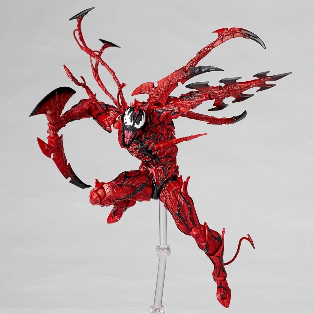 Figurines articulées articulées articulées Marvel Red Venom Carnage dans le film, l'étonnant SpiderMan BJD