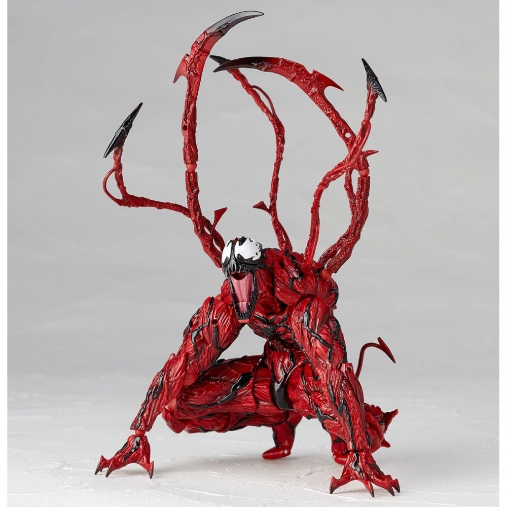 Figurines articulées articulées articulées Marvel Red Venom Carnage dans le film, l'étonnant SpiderMan BJD