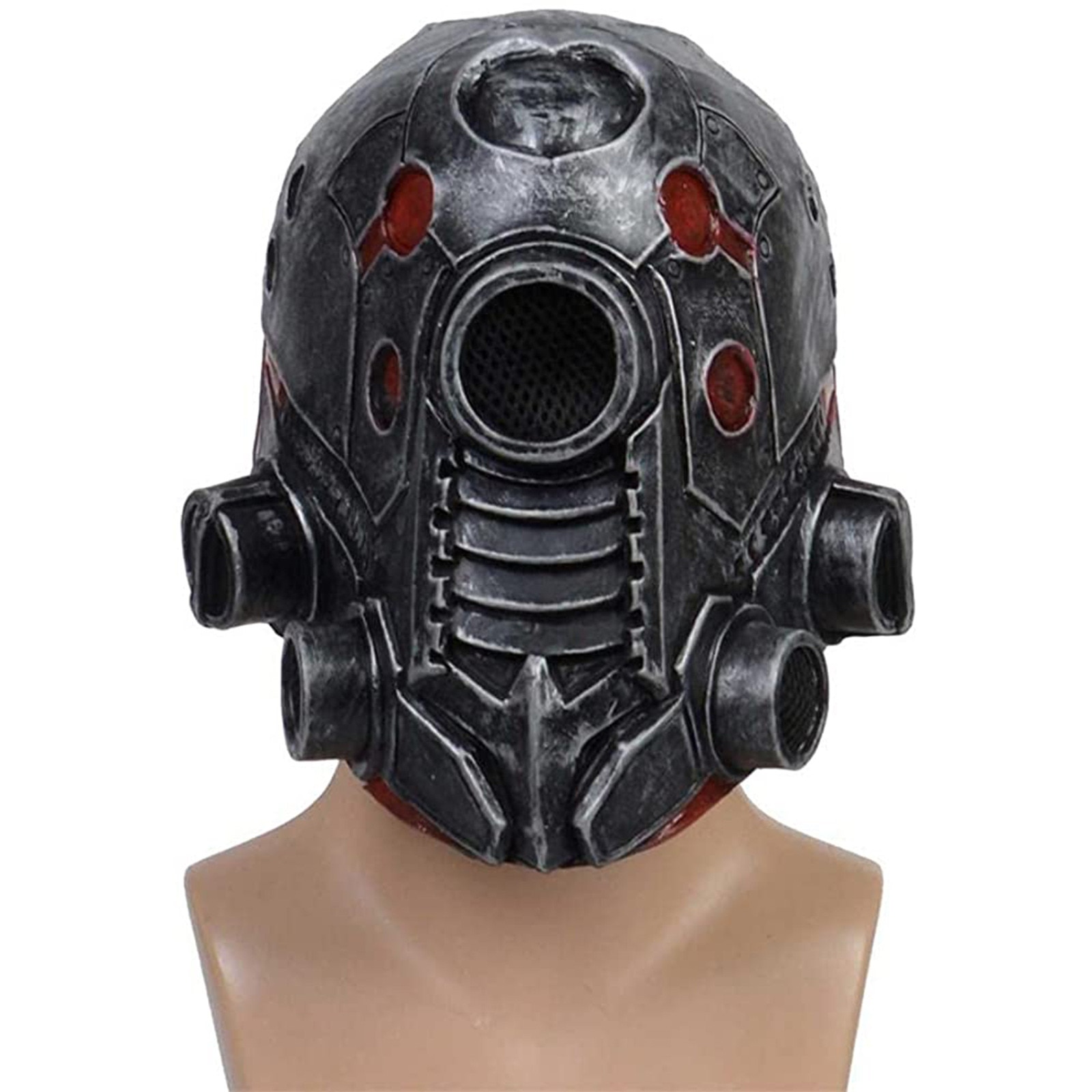 Robot Cyberpunkes Steampunk Mask Cosplay Prop Halloween Masque Helmet Latex Full Head Mask Party Costume Horror Mask Masquerade