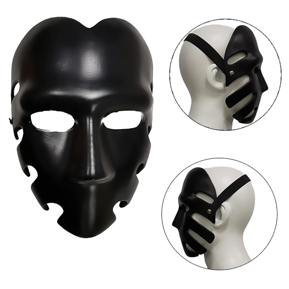 Masque de jeu de calmar pour homme, accessoires de Costumes de Cosplay, tête de léopard, Masques faciaux dorés, décoration de fête pour adultes, 2021