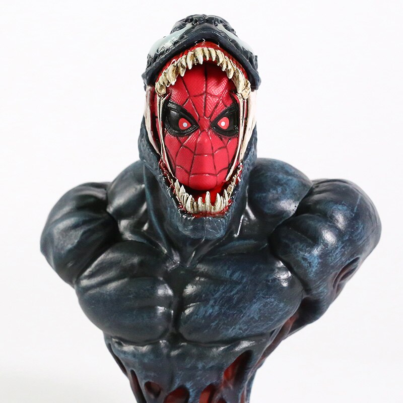 Figurine Spiderman Venom buste en PVC, jouet modèle à collectionner