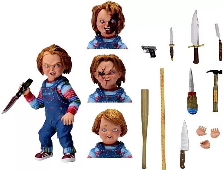 NECA – poupée CHUCKY en PVC, personnage de collection, modèle de jouet