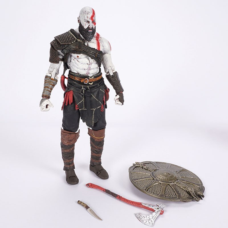 NECA – figurine d'action en PVC, jeu classique PS4, dieu de la guerre, Kratos, modèle de collection, jouets, poupée, cadeau