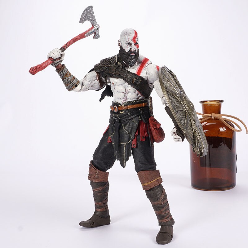 NECA – figurine d'action en PVC, jeu classique PS4, dieu de la guerre, Kratos, modèle de collection, jouets, poupée, cadeau