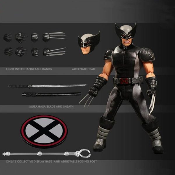 Figurine de collection articulée Wolverine One 12 en promotion