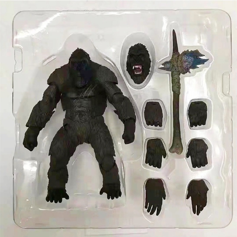 Figurines d'action King Kong Vs Godzilla, modèle de film, articulations mobiles, Chimpanzees Gojira Figma, jouets pour enfants, cadeaux, 2021