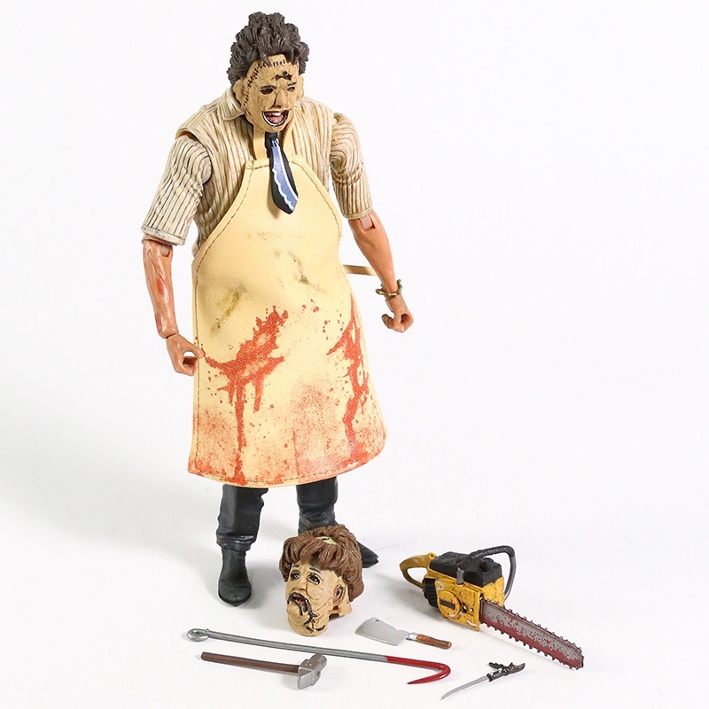 NECA – figurine de Collection ultime, visage en cuir, modèle de jouet d'action