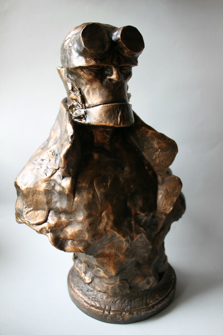 Statue de décoration en résine, 22cm, en Bronze ou en Mult, modèle de buste, de bande dessinée, nouvelle collection