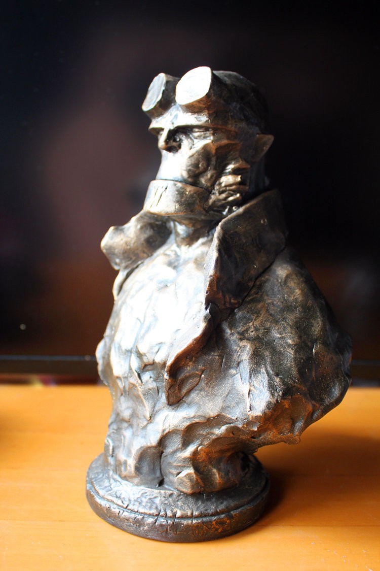 Statue de décoration en résine, 22cm, en Bronze ou en Mult, modèle de buste, de bande dessinée, nouvelle collection