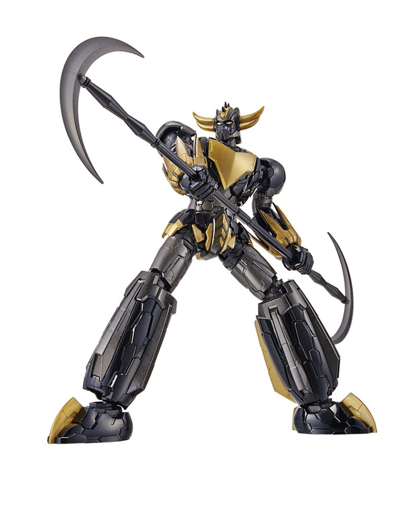 Bandai – Kit de figurines Gundam authentiques, figurine de dessin animé HG 1/144 GRENDIZER BLACK ver. Infinitisme, jouets de collection pour enfants
