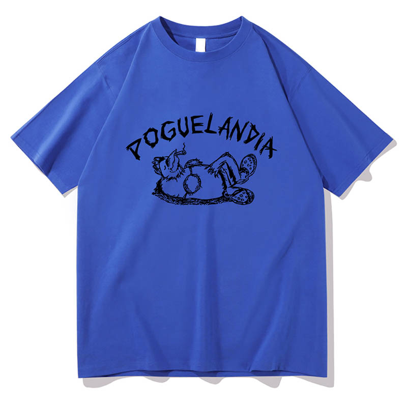 T-shirt Outer Banks PogueLandia unisexe bleu