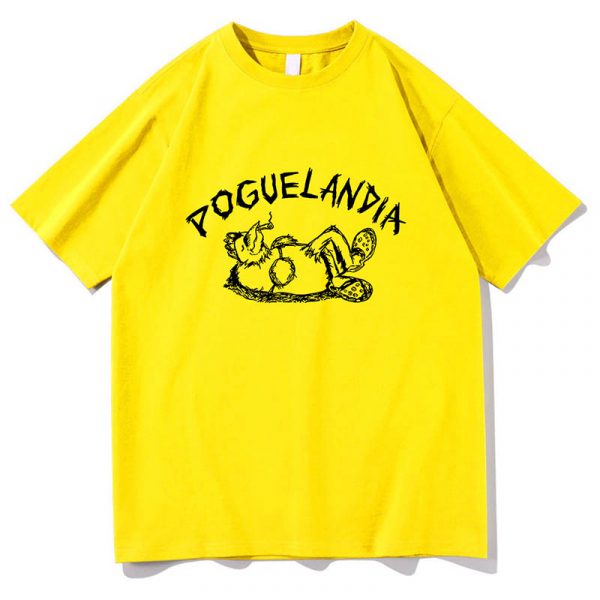 T-shirt Outer Banks PogueLandia unisexe jaune