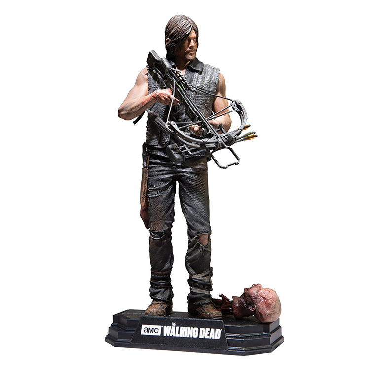 statuettes Walking Dead, Rick, Daryl, Negan