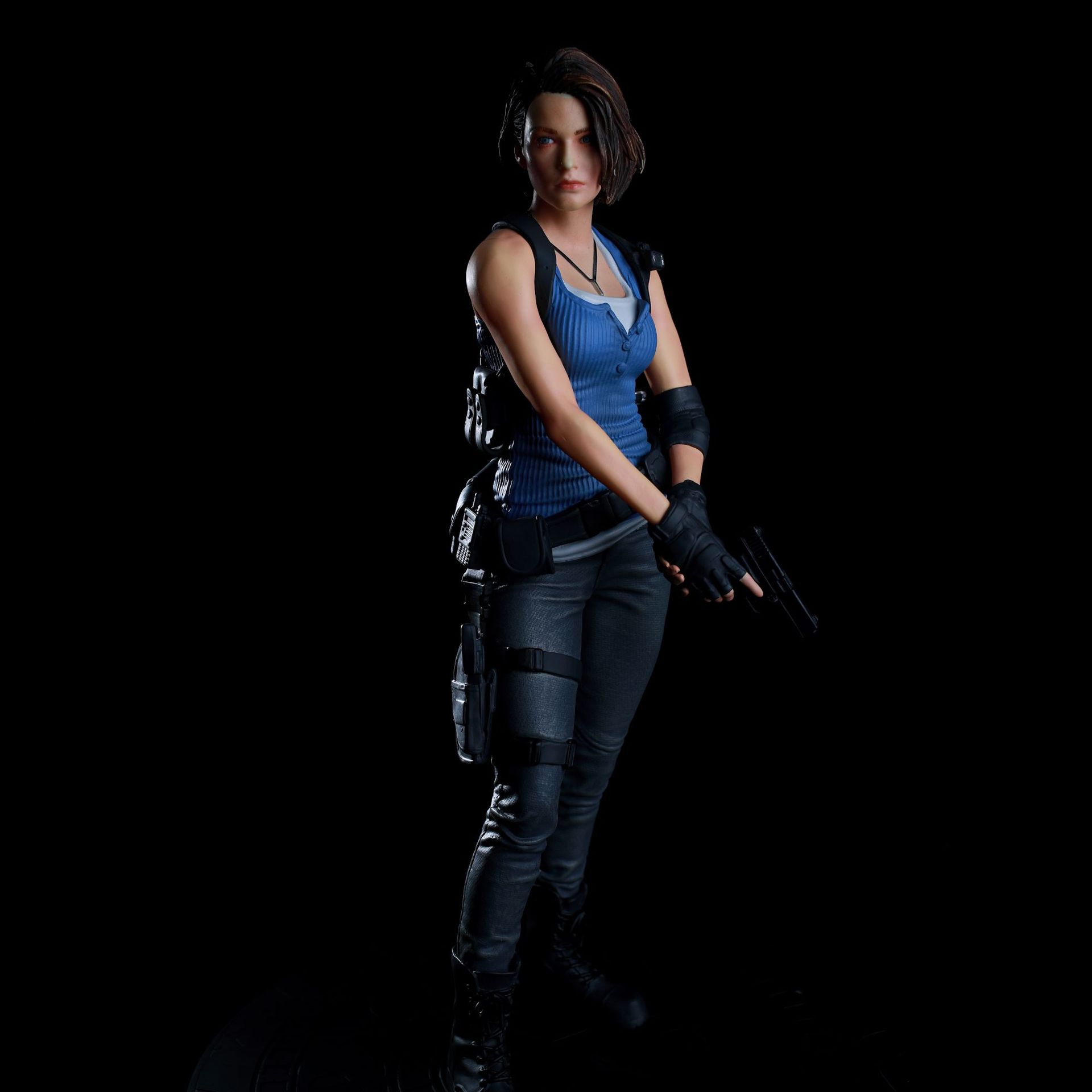 Figurine de collection, Jill Valentine, Leon Kennedy et Ada Wong, Resident Evil